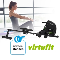 VirtuFit Row 1.0 Roeimachine - met 4 weerstanden