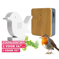 Vogeldoosje Met Sensor - Vrolijke Vogelgeluiden Wanneer Je Langsloopt! ...