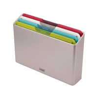 Joseph Joseph Folio Set van 4 Snijplanken + Houder